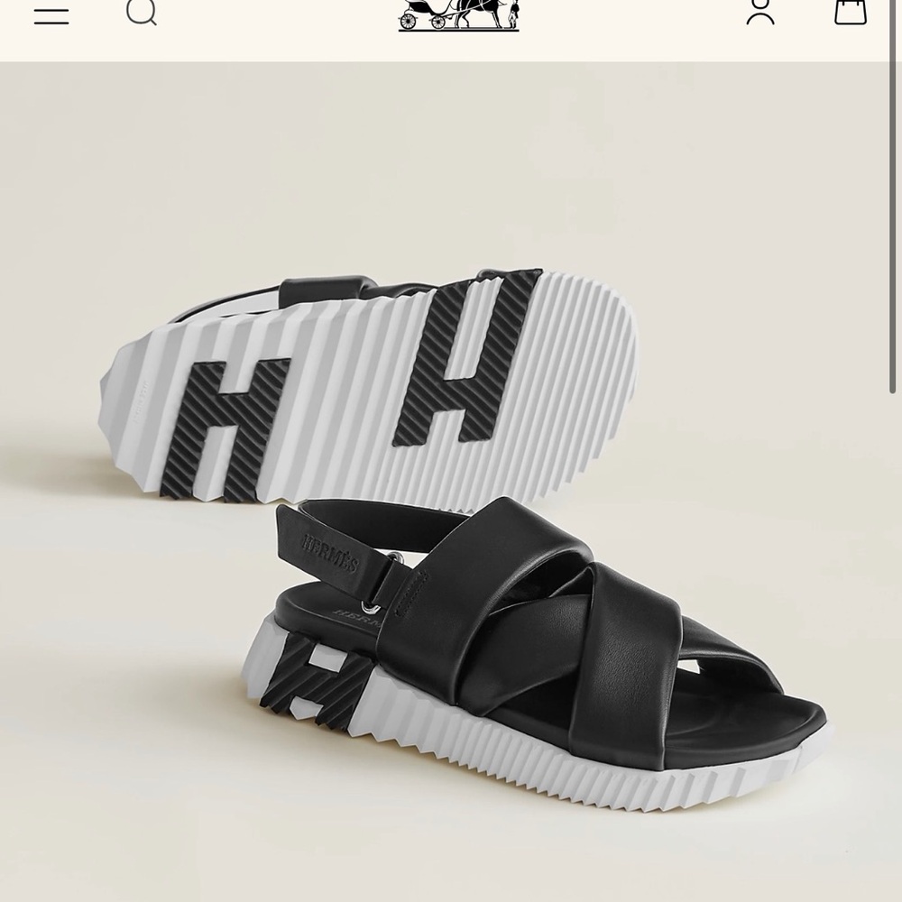 Electric Hermes Sandals